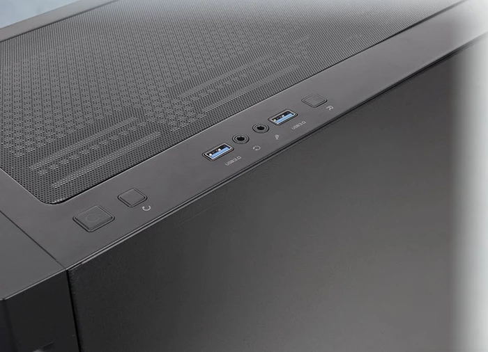 Thermaltake H590 TG ARGB, schwarz, Glasfenster