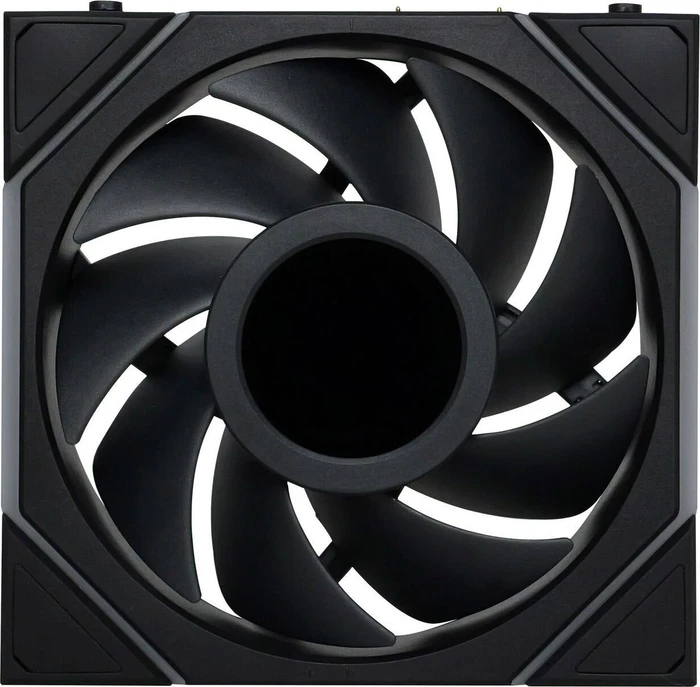 Lian Li Uni Fan TL LCD Wireless 120 RGB, schwarz, LED-Steuerung, 120mm, 3er-Pack