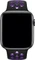 Apple Nike Sportarmband S/M und M/L für Apple Watch 44mm schwarz/Hyper Grape Vorschaubild