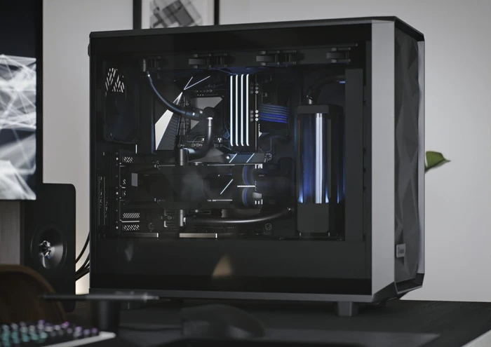 Fractal Design Meshify 2 Gray TG Light Tint, Glasfenster