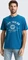 Tom Tailor Logo-Print T-Shirt kurzarm blue petrol (Herren) Vorschaubild