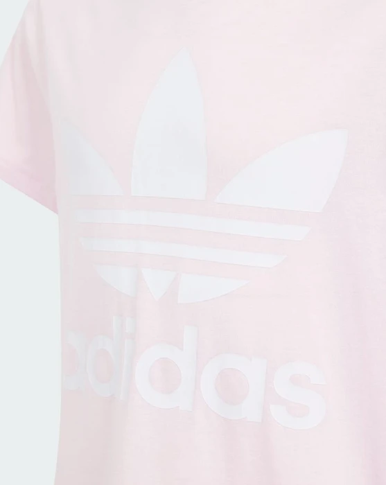adidas Trefoil T-Shirt kurzarm clear pink (Junior)