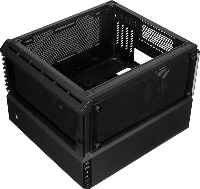 Corsair Crystal Series 280X, schwarz, Glasfenster