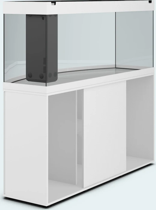 Juwel Vision 450 LED Aquarium-Set mit Unterschrank, weiß/weiß, 450l