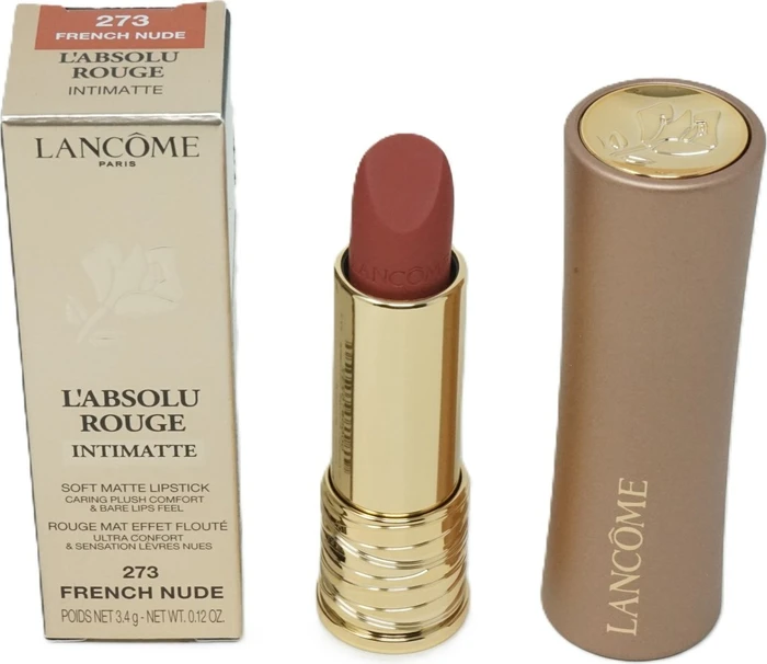 Lancôme L'Absolu Rouge Intimatte Lippenstift 273 french nude, 3.4g