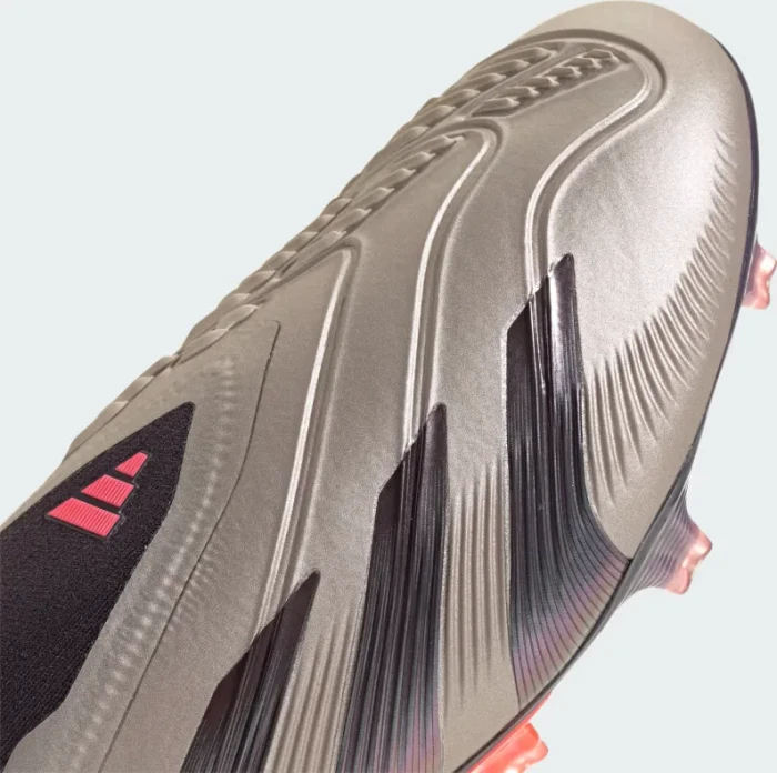 adidas Predator Elite Laceless FG platinum metallic/aurora black/carbon