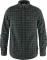 Fjällräven Övik Flannel Hemd langarm dark grey (Herren) Vorschaubild
