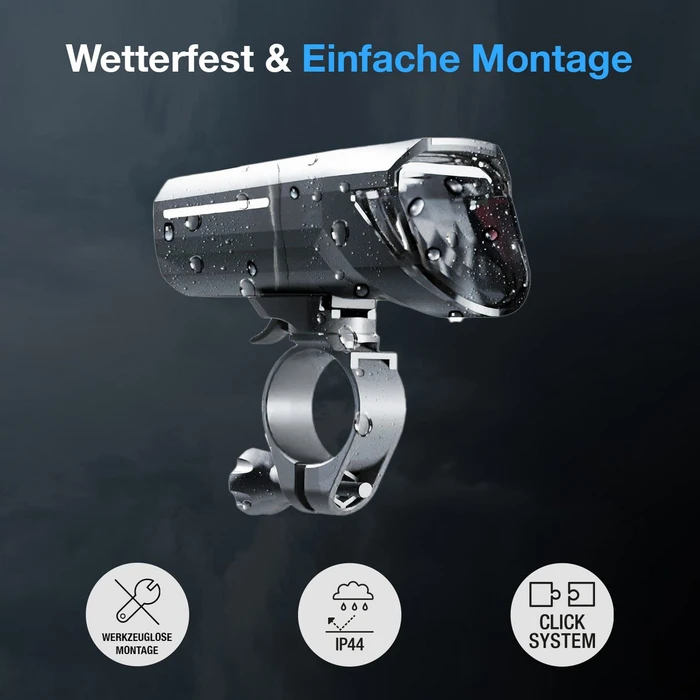 Fischer LED-Akku 110 Lux Frontlicht