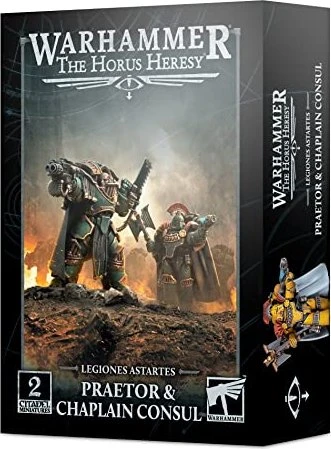 Games Workshop Warhammer The Horus Heresy - Legiones Astartes - Praetor & Chaplain Consul
