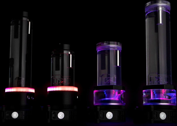 EK Water Blocks Quantum Line EK-Quantum Kinetic TBE 200 D5 PWM D-RGB, Acryl, mit Pumpe