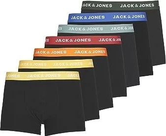 Jack & Jones 7er Pack Boxer Briefs schwarz (Herren)