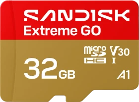 SanDisk Extreme GO R100/W60 32GB, UHS-I U1, A1, Class 10