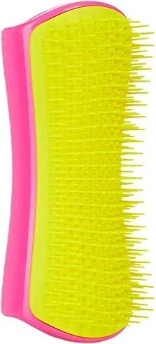 PET Teezer De-Shedding & Grooming Brush, Gelb/Pink