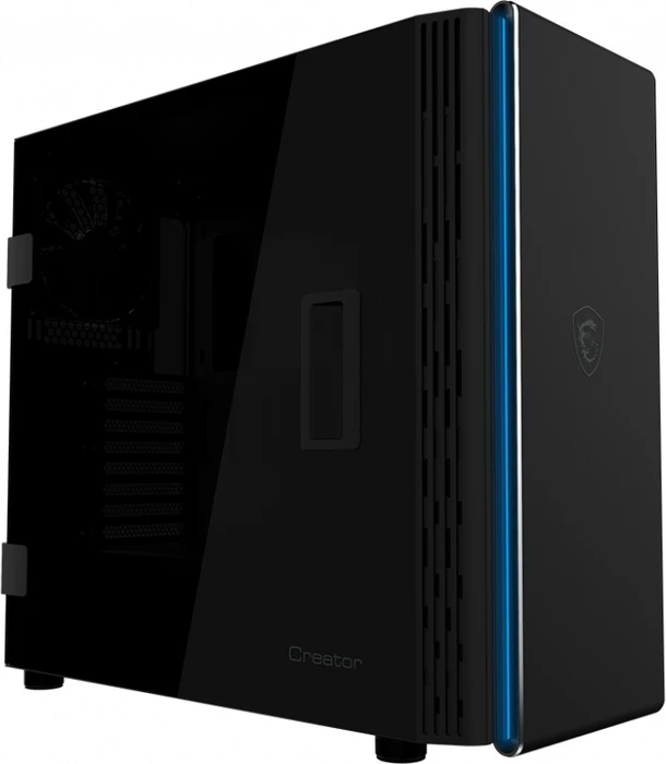 MSI Creator 400M, Glasfenster, schallgedämmt