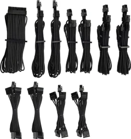 Corsair PSU Cable Kit Type 4 - Pro Kit - Gen4, schwarz (CP-8920222)
