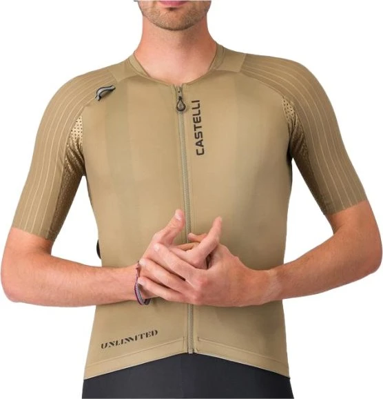 Castelli Unlimited Pro 2 Trikot kurzarm elmwood (Herren)