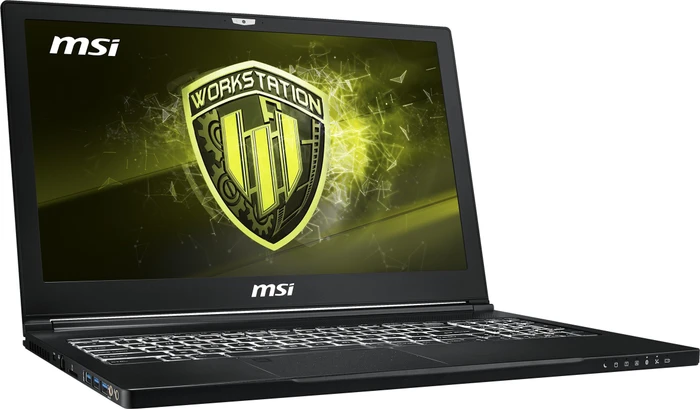 MSI WS63 8SJ-027 4K Workstation WS63 8SJ-027, Core i7-8850H, 32GB RAM, 512GB SSD, 1TB HDD, Quadro P2000, DE
