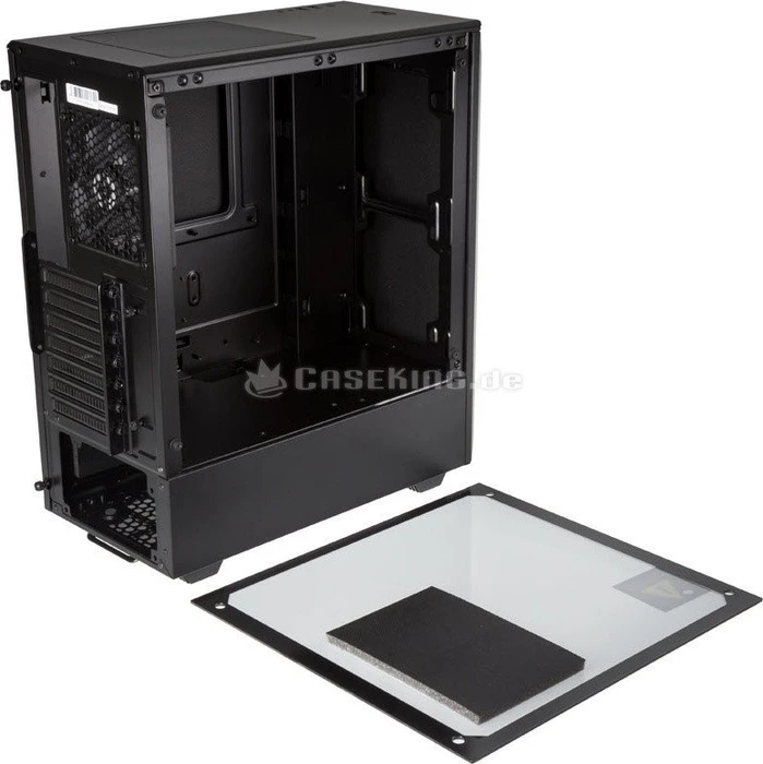 Phanteks Eclipse P300 schwarz, Glasfenster, schallgedämmt