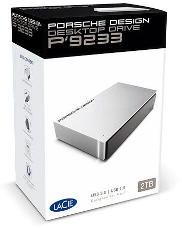 LaCie Porsche Design P'9233, 3TB, USB 3.0 Micro-B