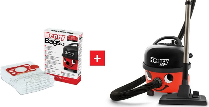 Numatic Henry HVR200-11 red