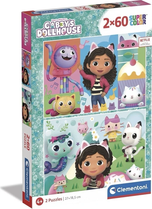 Clementoni Supercolor 2in1 DreamWorks Gabby's Dollhouse