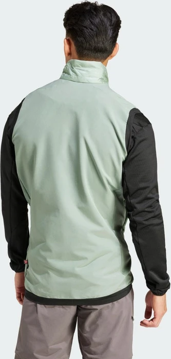 adidas Terrex Xperior Varilite Hybrid PrimaLoft Funktionsweste silver green (Herren)