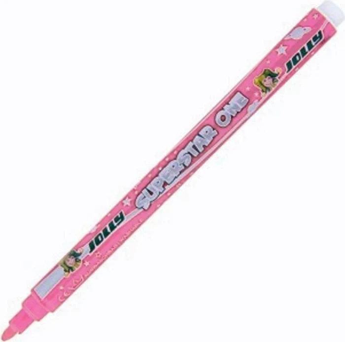 Jolly Superstar One Fasermaler rosa, Etui