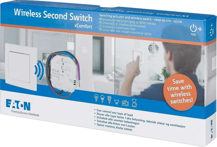 Eaton CPAD-00/215 Wireless Second-Switch, 1-fach, Funkschalter