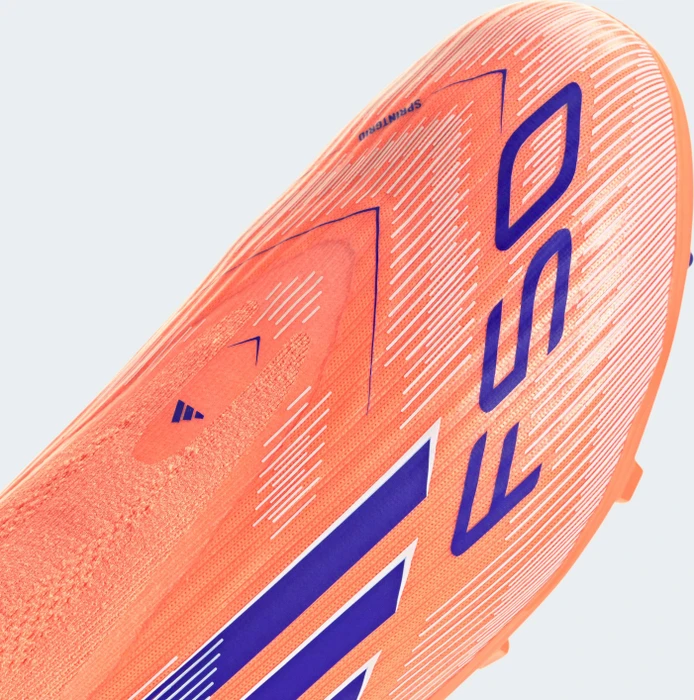 adidas F50 League Laceless FG/MG beam orange/lucid blue/cloud white (Junior)