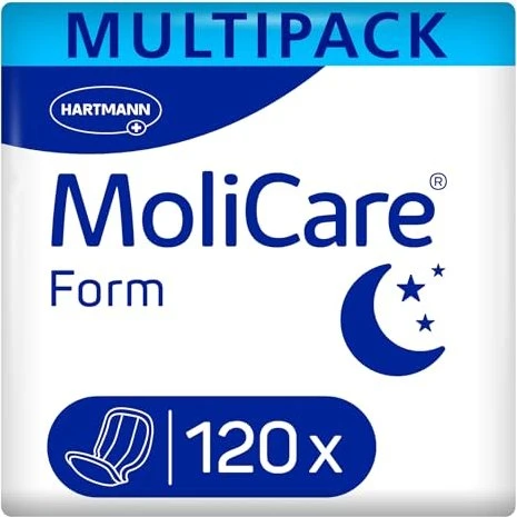 Hartmann MoliCare Form Night Hygieneeinlage, 120 Stück (4x 30 Stück)