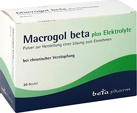 betapharm Macrogol beta plus Elektrolyte Pulver Beutel, 20 Stück