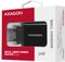 Axagon ACU-QS24 QC3.0 + 5V-1.2A Wall Charger schwarz Vorschaubild