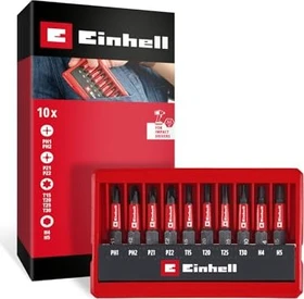 Einhell Bitset inkl. Werkzeugbox, 10-tlg.