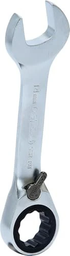 KS Tools GEARplus Maul-Ringratschenschlüssel kurz, 14x115mm