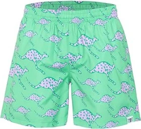 Chiemsee Alloverprint mit Gummizug und seitlichen Taschen Badeshorts marine green (Herren)
