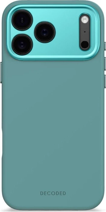 Decoded AntiMicrobial Silicone Back Cover für Apple iPhone 17 Pro Max retro blue