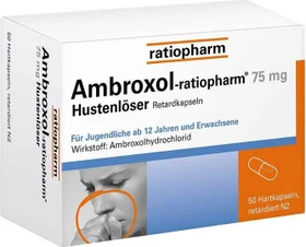 Ambroxol-ratiopharm 75mg Hustenlöser Retardkapseln, 50 Stück