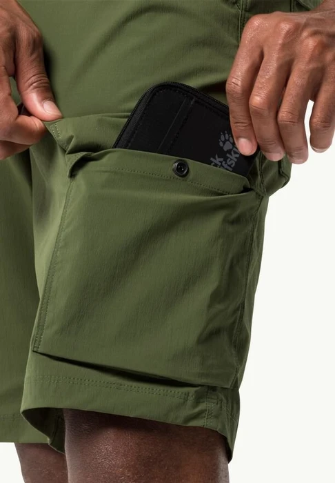 Jack Wolfskin Wanderthirst Shorts Hose kurz greenwood (Herren)