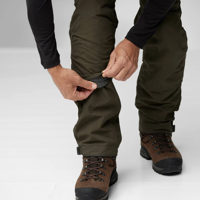 Fjällräven Drev Hybrid Hose lang dark olive (Herren)