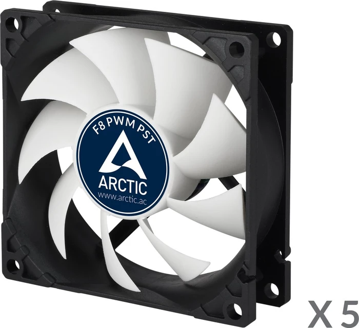 ARCTIC F8 PWM PST, 80mm, 5er-Pack