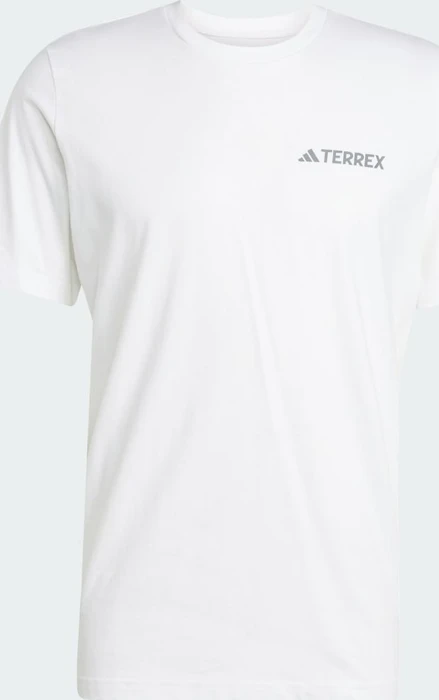 adidas Terrex Graphic T-Shirt kurzarm white/grey three (Herren)