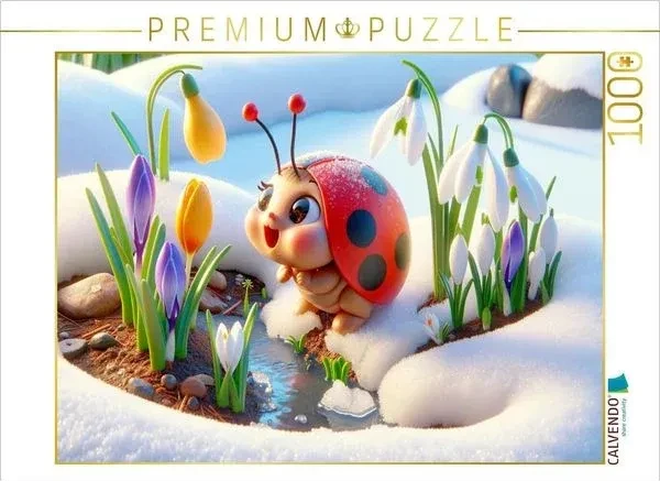 Calvendo Entdeckung der Frühlingsblumen im schmelzenden Schnee
