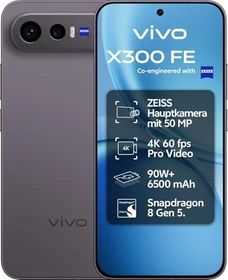 Vivo X300 FE 512GB luxe black