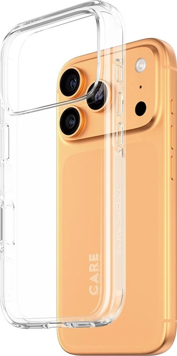 PanzerGlass Care Flagship Case Transparent Urban Explorer w. Clear Frame für Apple iPhone 17 Pro