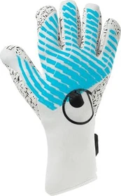 uhlsport FM Cybertec Supergrip+ Finger Surround Torwarthandschuhe white/cyber blue/black