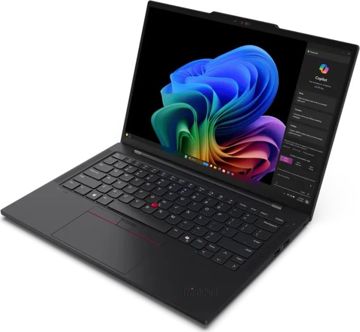 Lenovo ThinkPad T14s G6 (Qualcomm), Black, Snapdragon X Elite - X1E-78-100, 32GB RAM, 1TB SSD, DE