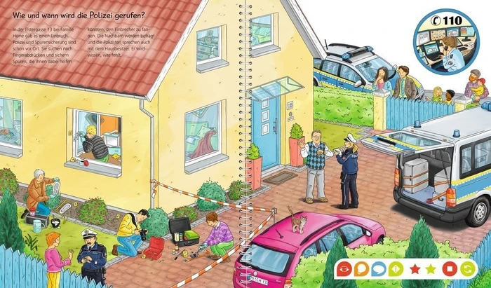 Ravensburger tiptoi Buch: Wieso? Weshalb? Warum? 22: Unterwegs mit der Polizei