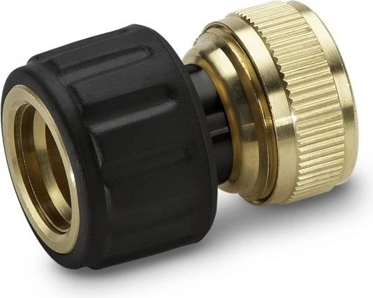 Kärcher Messing-Schlauchkupplung 3/4" mit AquaStop