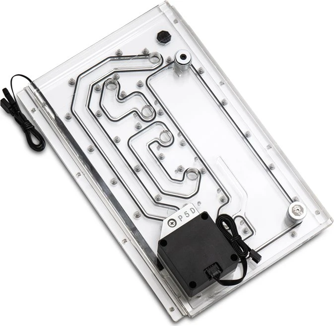 Bitspower Sedna O11DS P5D für Lian Li O11 Dynamic Mini, Verteilerplatte mit Pumpe