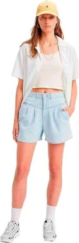 Levi's Lightweight Mom Shorts Jeans poole party (Damen)